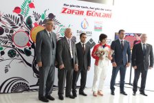 В НОК прошло чествование азербайджанских самбистов (ФОТО)