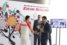 В НОК прошло чествование азербайджанских самбистов (ФОТО)