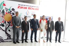 В НОК прошло чествование азербайджанских самбистов (ФОТО)