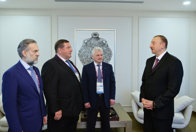 Решением Исполкома Международной федерации самбо Президенту Азербайджана вручен Чемпионский пояс в самбо (ФОТО)