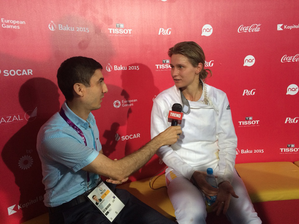 Азербайджан организовал первые Евроигры на уровне Олимпийских - германская спортсменка