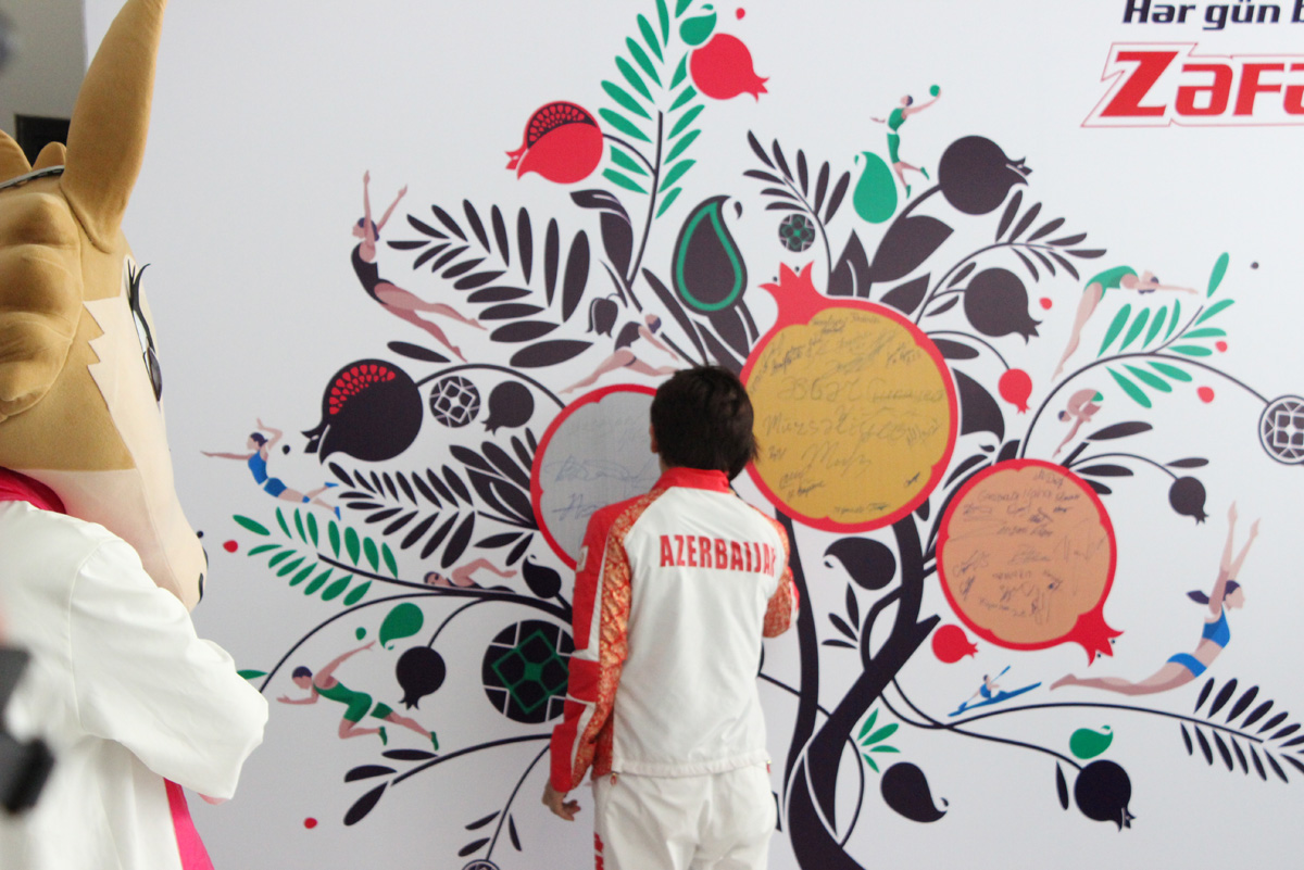 В НОК прошло чествование азербайджанских самбистов (ФОТО)