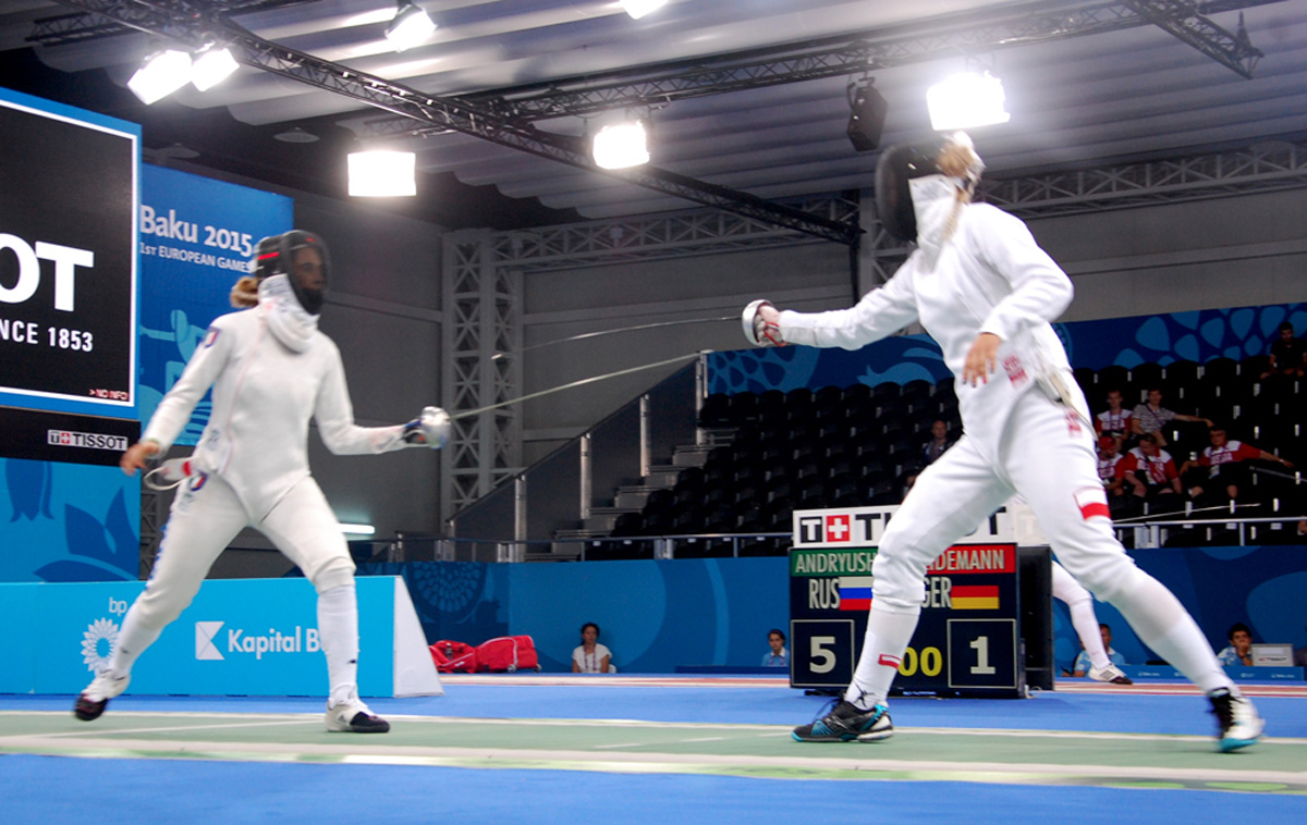 В рамках Евроигр стартовали соревнования по фехтованию (ФОТО) (ПРЯМАЯ ТРАНСЛЯЦИЯ)