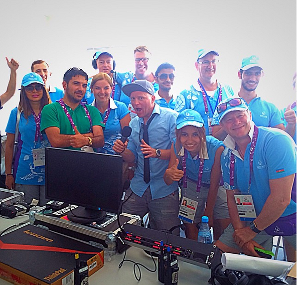 За кулисами Евроигр – социальные сети зашкаливают от позитива (ФОТО)