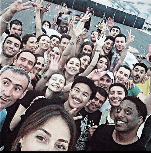 За кулисами Евроигр – социальные сети зашкаливают от позитива (ФОТО)