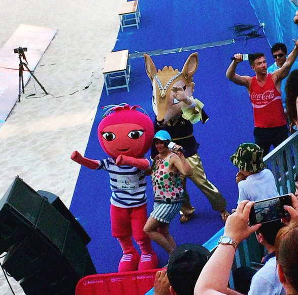 За кулисами Евроигр – социальные сети зашкаливают от позитива (ФОТО)