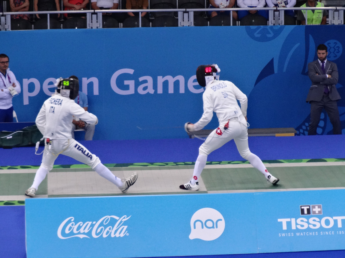 Азербайджанская саблистка вышла в 1/8 финала соревнований Евроигр