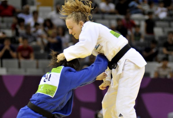 Дзюдоистки Франции и Германии будут бороться за "золото" Евроигр