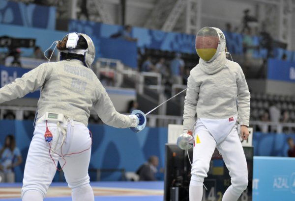 Немецкие спортсмены поражены уровнем организации Евроигр в Баку - фехтовальщик