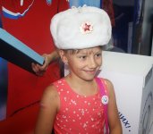 Дом болельщиков "Баку – 2015" посетил счастливчик (ФОТО)