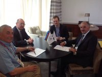 Вице-президент Международного паралимпийского комитета  высоко оценил Евроигры  (ФОТО)