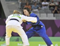 Еще одна азербайджанская спортсменка вышла в очередной этап соревнований Евроигр по дзюдо (ФОТО)