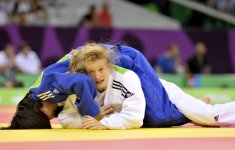 Еще одна азербайджанская спортсменка вышла в очередной этап соревнований Евроигр по дзюдо (ФОТО)