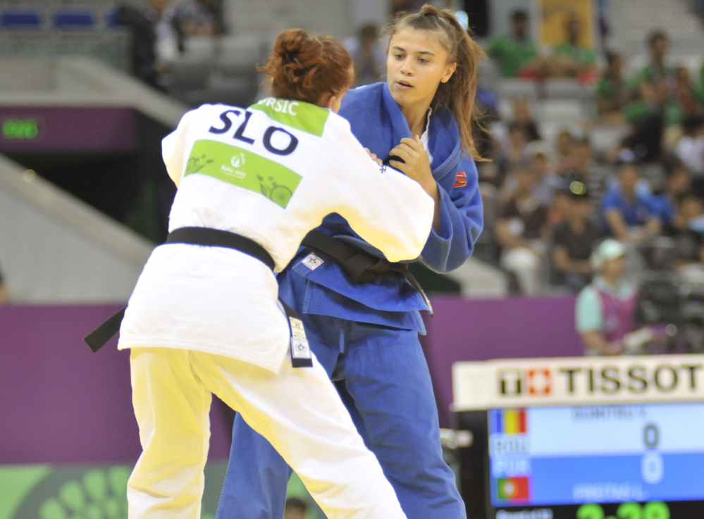Еще одна азербайджанская спортсменка вышла в очередной этап соревнований Евроигр по дзюдо (ФОТО)