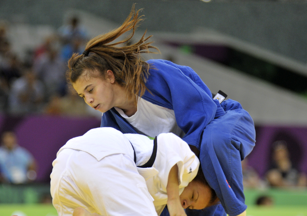 Еще одна азербайджанская спортсменка вышла в очередной этап соревнований Евроигр по дзюдо (ФОТО)