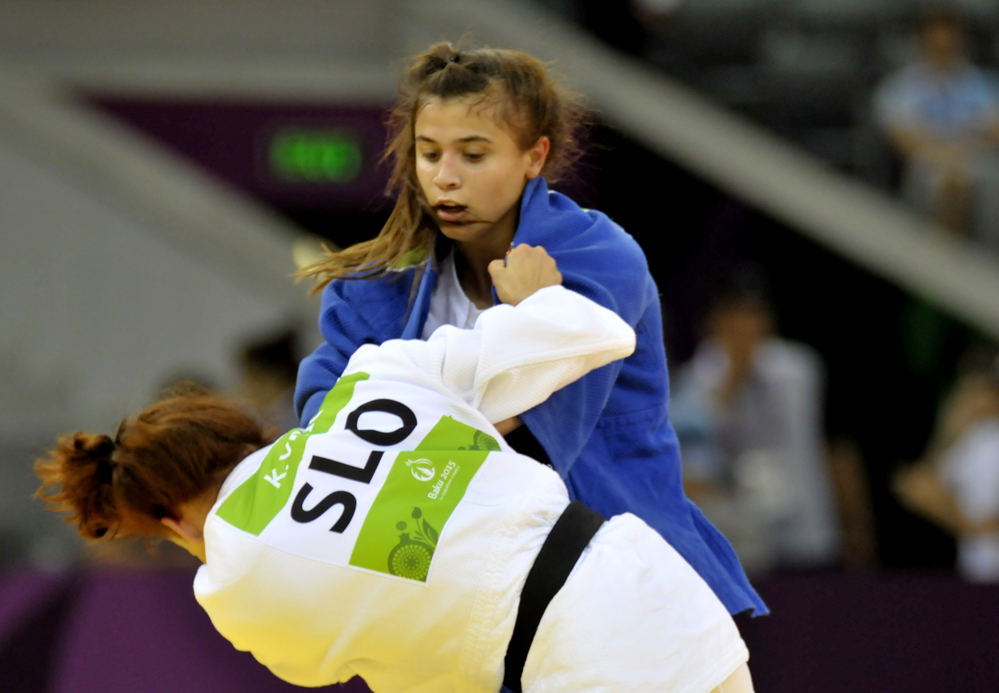 Еще одна азербайджанская спортсменка вышла в очередной этап соревнований Евроигр по дзюдо (ФОТО)