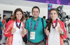 Медалисты Евроигр отметили День Вооруженных сил Азербайджана (ФОТО)