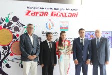 Медалисты Евроигр отметили День Вооруженных сил Азербайджана (ФОТО)