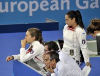 В Баку продолжаются соревнования по фехтованию в рамках Евроигр (ФОТОСЕССИЯ)