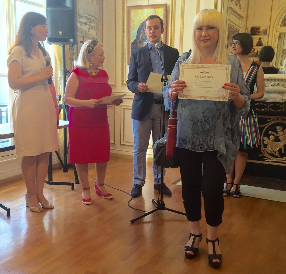 Картина азербайджанской художницы признана лучшей в Париже (ФОТО)