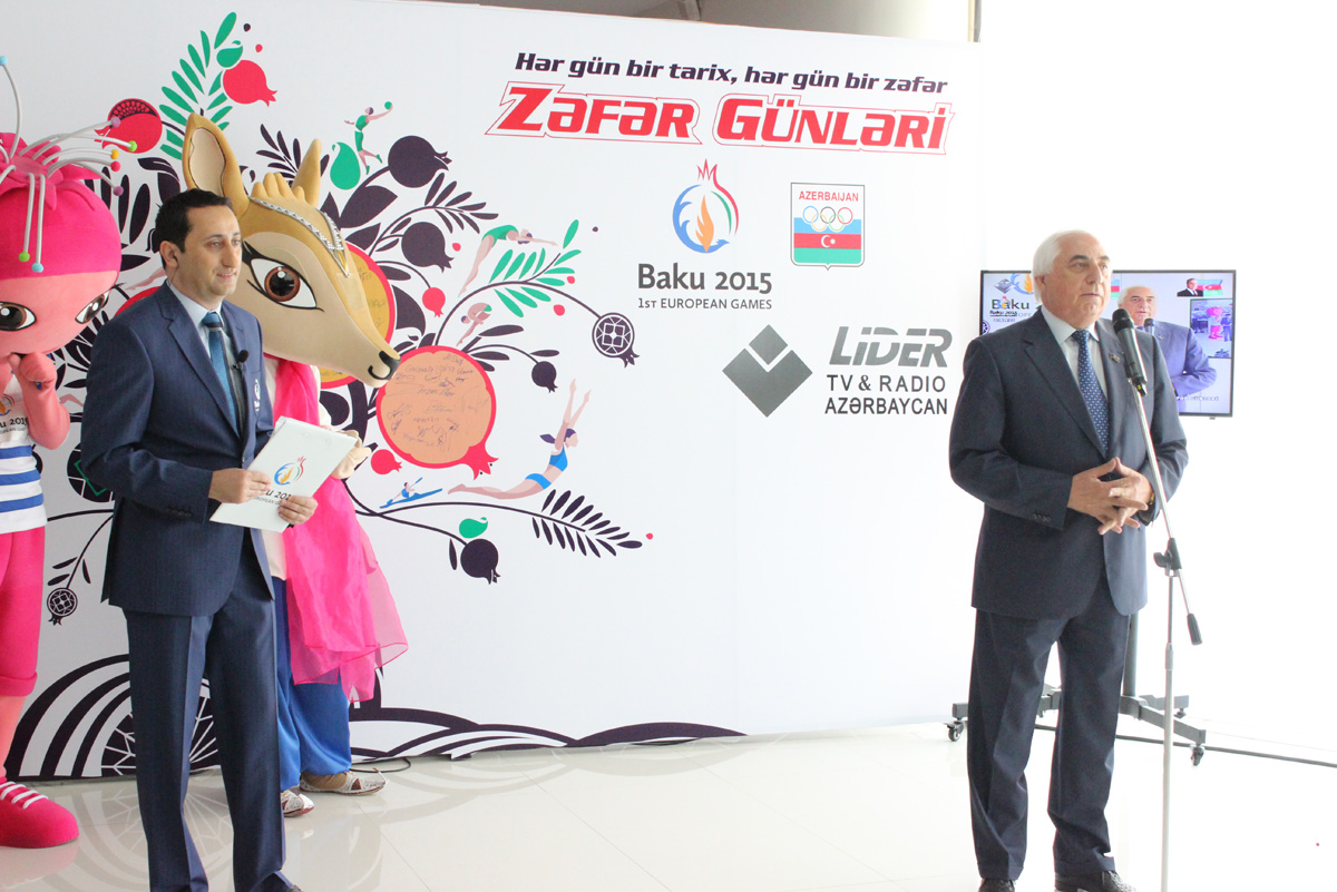 Медалисты Евроигр отметили День Вооруженных сил Азербайджана (ФОТО)