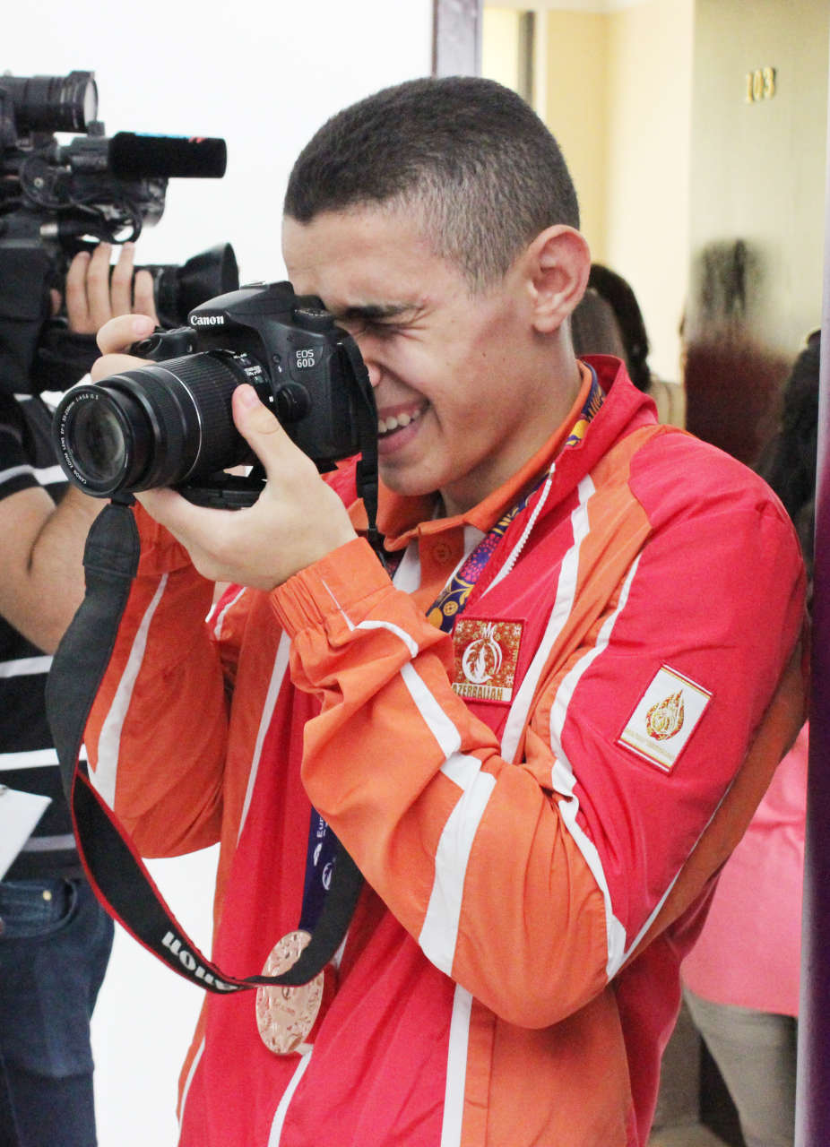 Очень люблю фотографировать - медалист Евроигр Тайфур Алиев (ФОТО)