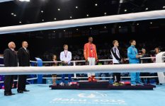 Президент Ильхам Алиев наградил боксеров, победивших на Евроиграх (ФОТО,ВИДЕО)