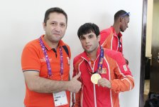 В НОК прошло чествование золотых медалистов и паралимпийцев  Евроигр (ФОТО)