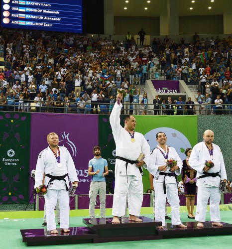 Президент Ильхам Алиев наградил дзюдоистов-паралимпийцев, победивших на Евроиграх (ФОТО,ВИДЕО)