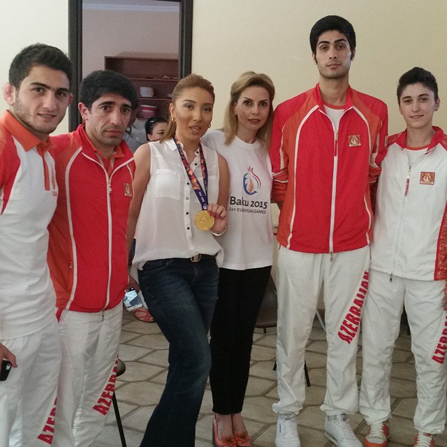 Азербайджанские звезды и медалисты Евроигр (ФОТО)