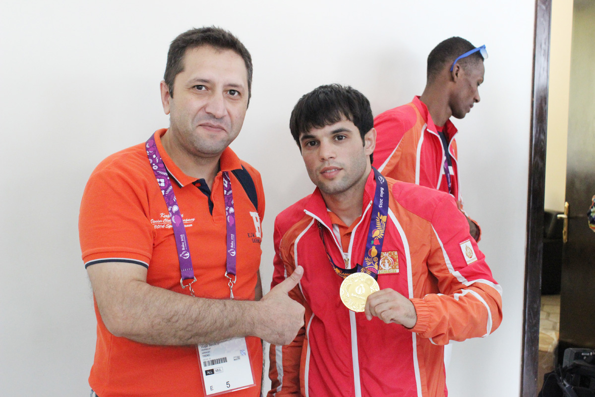 В НОК прошло чествование золотых медалистов и паралимпийцев  Евроигр (ФОТО)