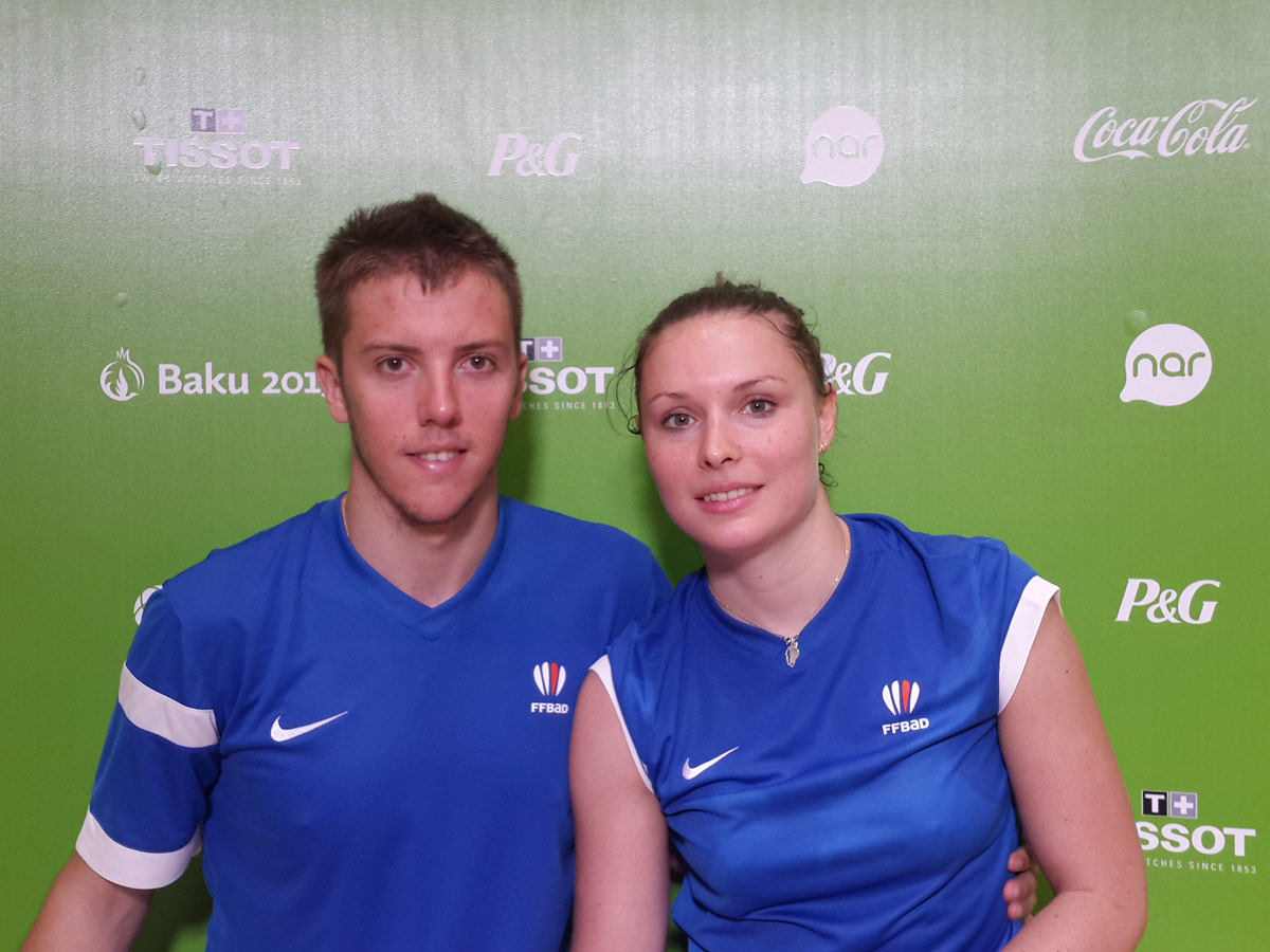 На Евроиграх в Баку пишется история мирового спорта - французские бадминтонисты