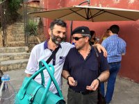 Художник из Германии показал гостям Евроигр самобытность Баку (ФОТО)