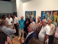 Художник из Германии показал гостям Евроигр самобытность Баку (ФОТО)