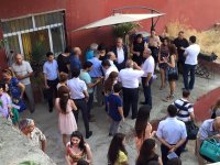 Художник из Германии показал гостям Евроигр самобытность Баку (ФОТО)