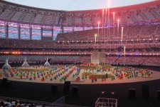 В Баку прошла церемония закрытия первых Европейских игр (ФОТО) (ВИДЕО)