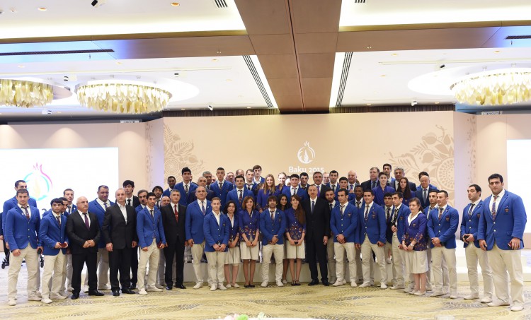 Первая леди Мехрибан Алиева награждена орденом «Гейдар Алиев» за большие заслуги в организации  Евроигр (ФОТО)