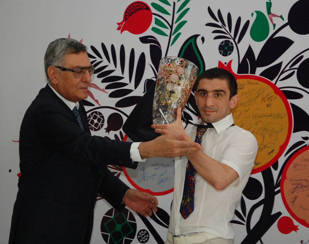 В НОК Азербайджана прошла последняя встреча с призерами Евроигр