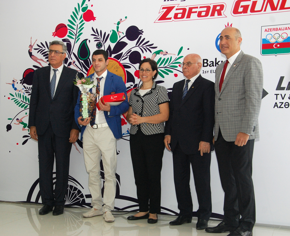 В НОК Азербайджана прошла последняя встреча с призерами Евроигр