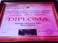Азербайджанские коллективы добились успеха на фестивале танца в Грузии (ФОТО)