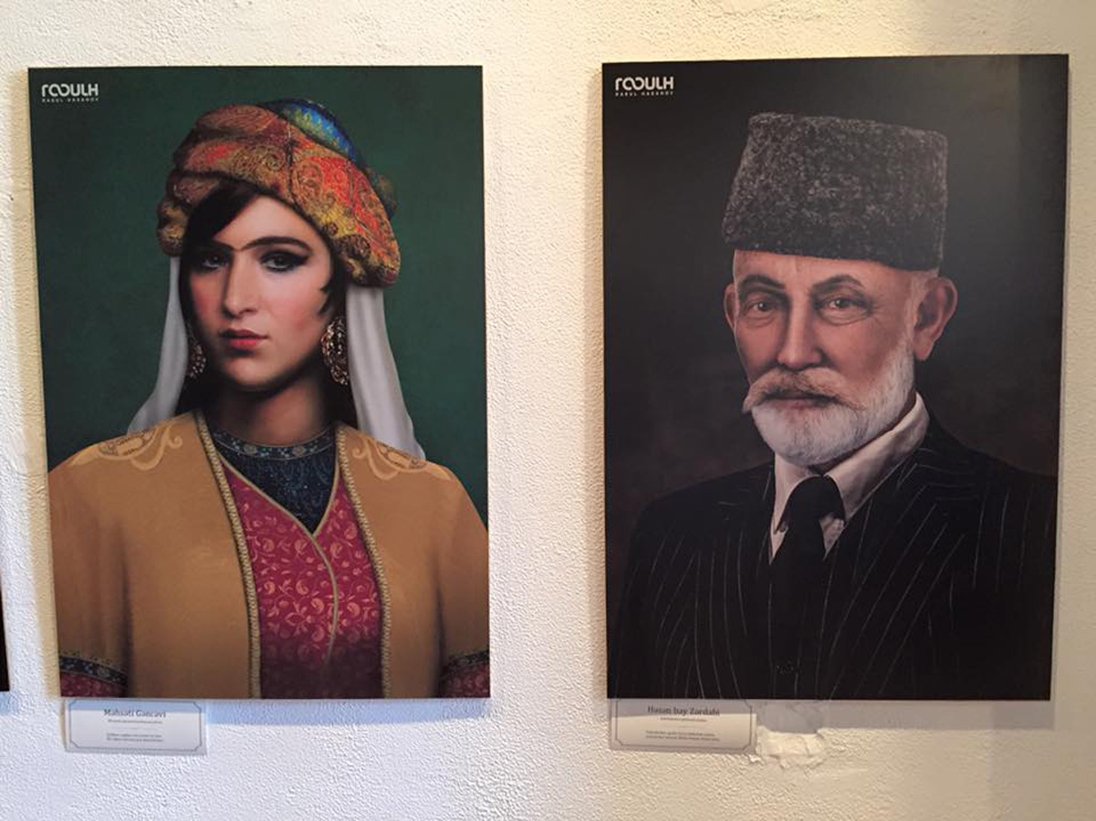 От Натаван до Че Гевара - в Баку впервые представлены фотоиллюстрации (ФОТО)