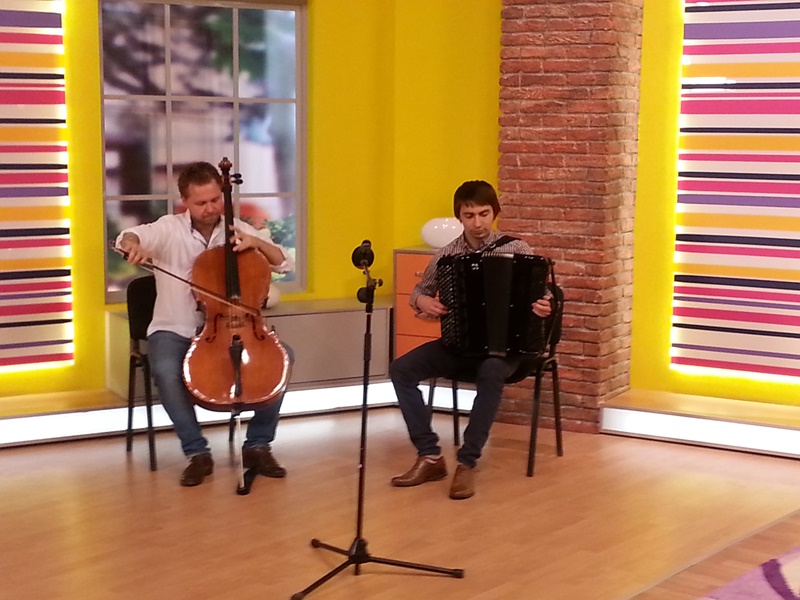 Польские музыканты восхищены красотами Шеки (ФОТО)