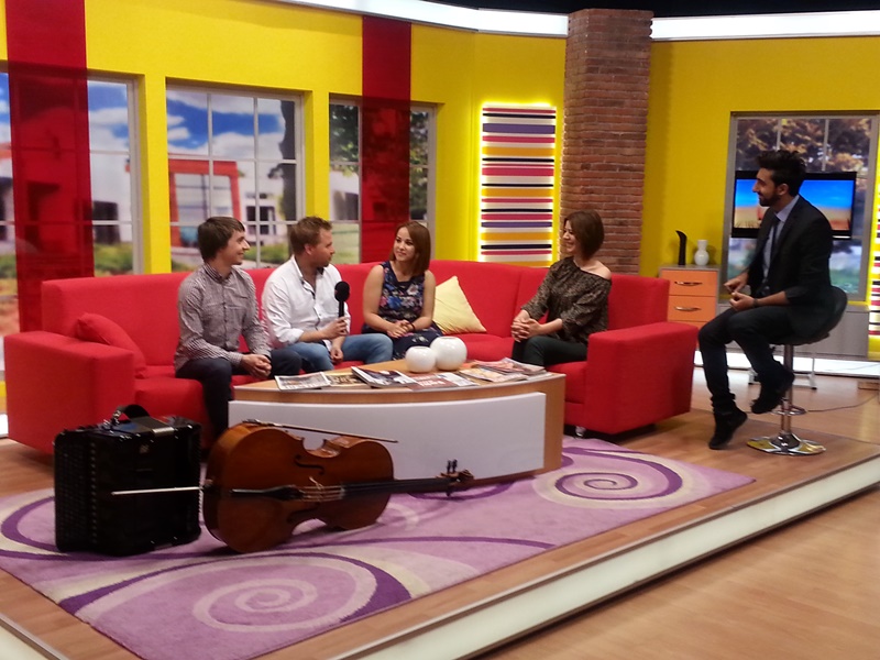 Польские музыканты восхищены красотами Шеки (ФОТО)