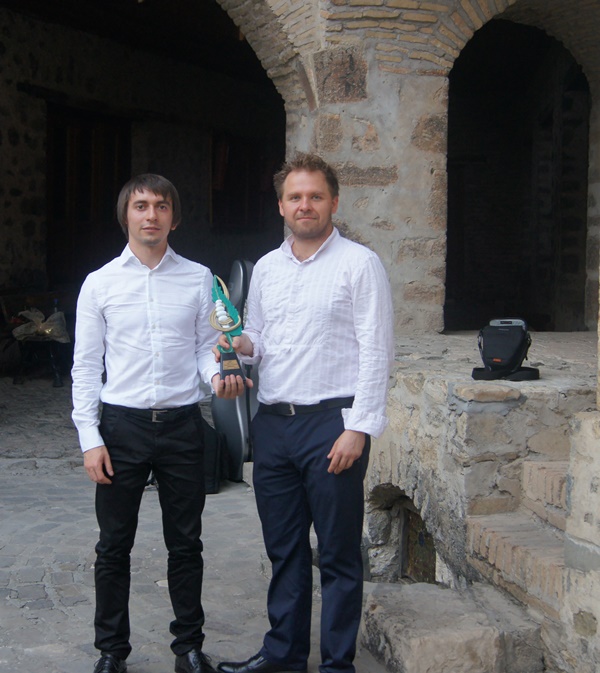 Польские музыканты восхищены красотами Шеки (ФОТО)