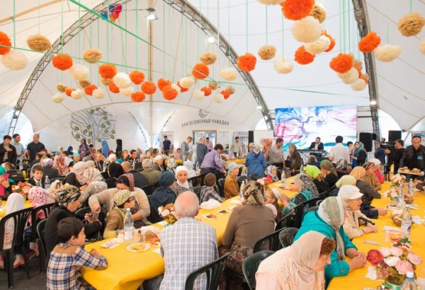 В Москве от имени вице-президента Фонда Гейдара Алиева Лейлы Алиевой дан ифтар (ФОТО)