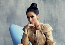 Нюша снялась для Igor Chapurin в преддверии концерта в Баку (ФОТО)