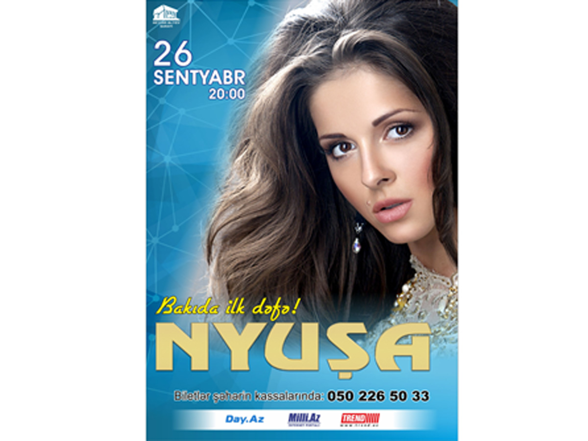 Нюша снялась для Igor Chapurin в преддверии концерта в Баку (ФОТО)