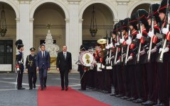 Президент Азербайджана провел встречу с премьер-министром Италии (ФОТО)