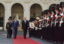 Президент Азербайджана провел встречу с премьер-министром Италии (ФОТО)