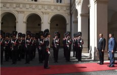 Президент Азербайджана провел встречу с премьер-министром Италии (ФОТО)